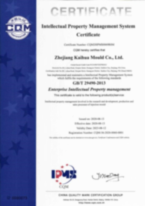 certifikát kaihua1