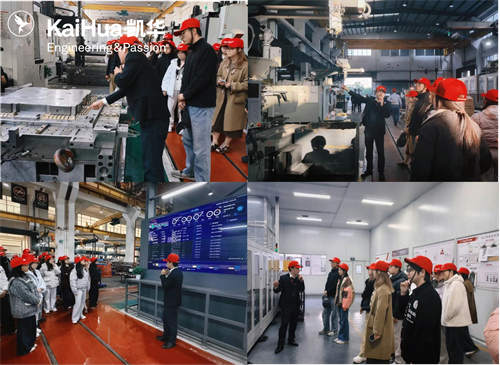 8 high-end injection mold exhibition hall visit training