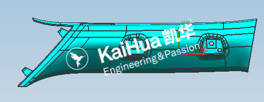 Automotive A-Pillar mold1