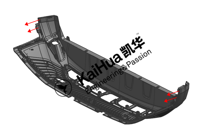 Car Front Bumper of Plastic Injection Mold7