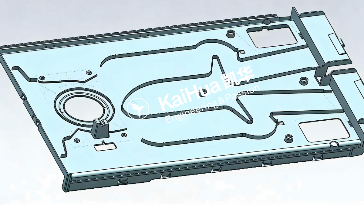 Home Appliance Injection Mold Custom Refrigerator Air Diffuser Molding Dies for OEM Factories