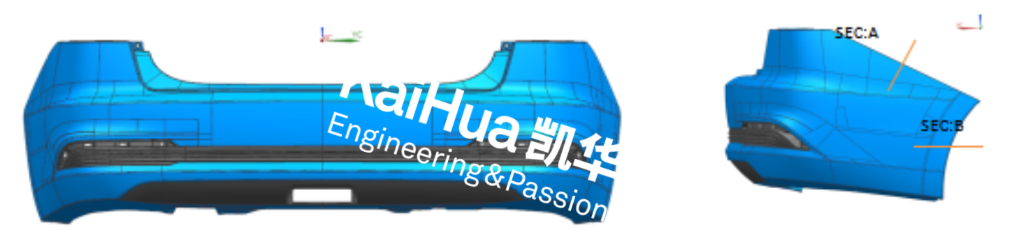 PP Bumper injection mold4