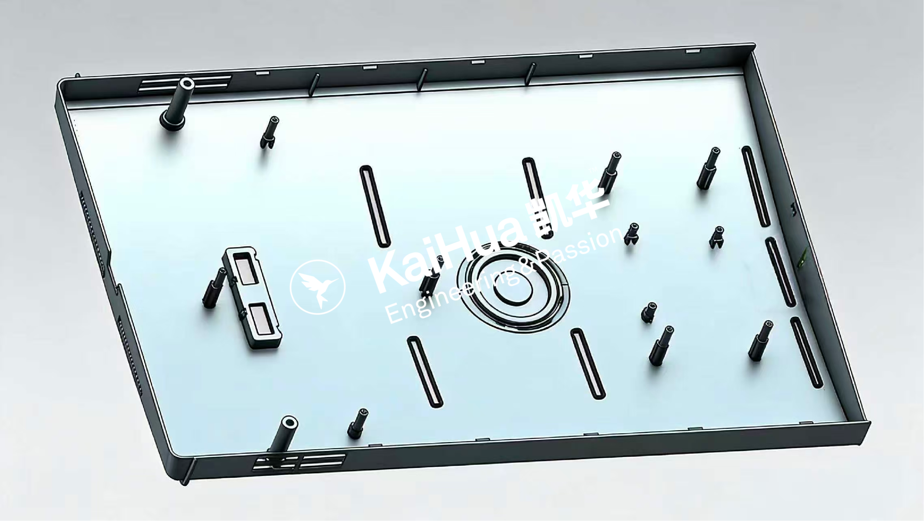 Refrigerator Ventilation Parts Mold Precision Air Diffuser Injection Molds for Kitchen Appliances