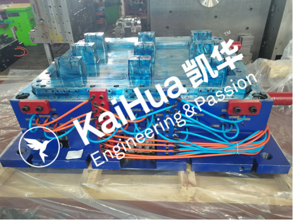 Stackable 9-Leg Plastic Pallet Injection Mold4